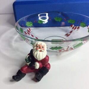 “Winter Follies” Candy Dish with Figurine